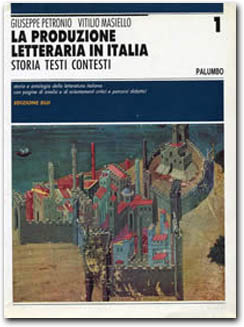 copertina La produzione letteraria in Italia - Edizione Blu - VOLUME 1